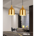 Kitchen home metal pendant lights gold led pendant light for restaurant